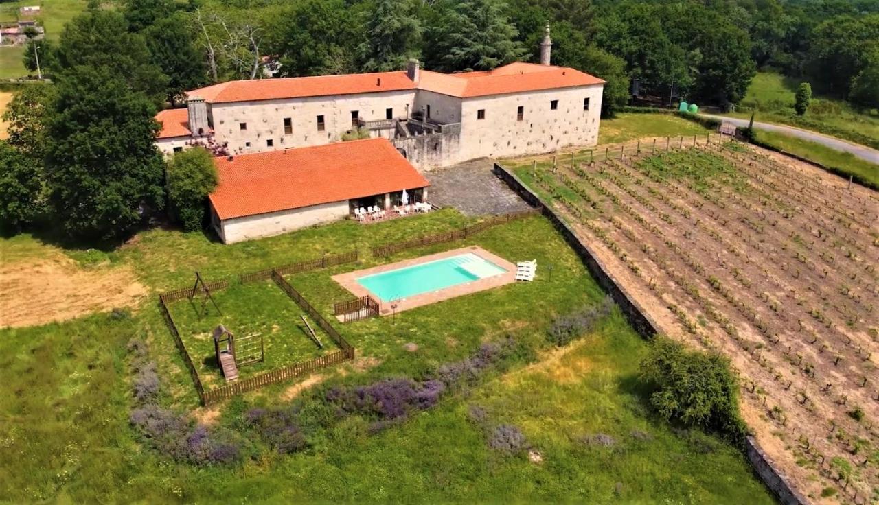 Casa Rural Pazo San Damian Amoeiro Buitenkant foto